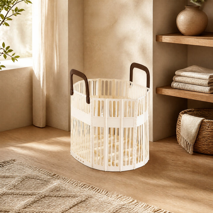 Cesta de Plástico con Asas Duales para Ropa y Organización - imagen 1