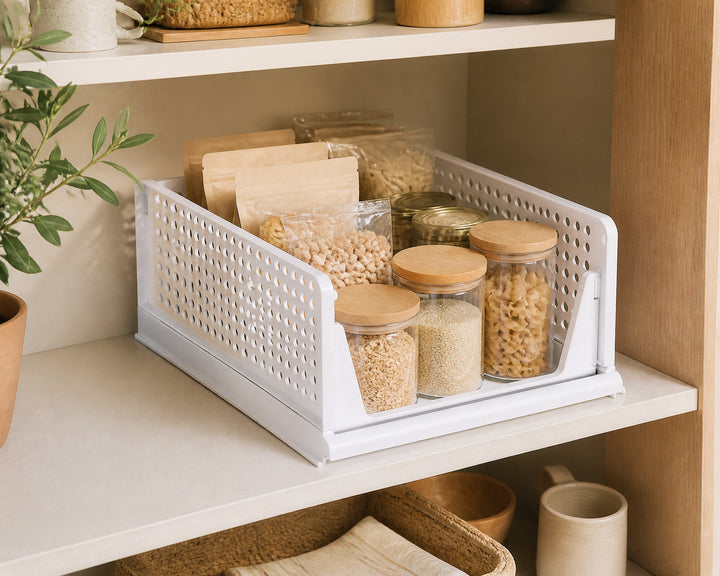 Cesta Organizadora Pull-Out con Guías, Espacio Optimizado