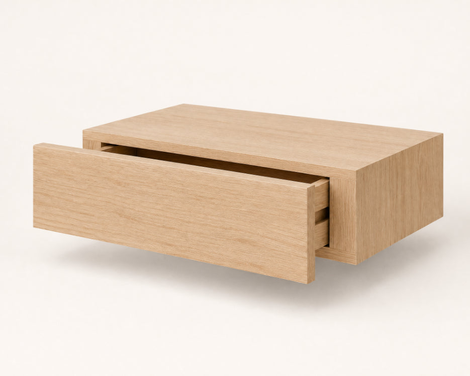 Cajonera Flotante Roble con Almacenaje Oculto 40 cm - imagen 6